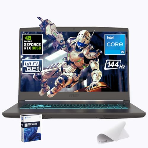 ゲーミングPC　Core i5 RTX 3050 15.6インチ FHD 144Hz Amazon.com: MSI Thin 15.6